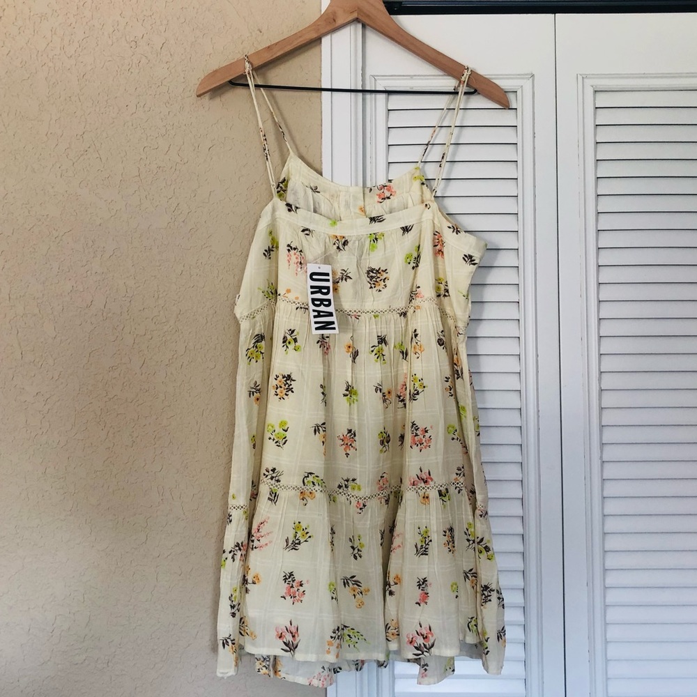 NWOT Floral Mini Dress/Top - Picture 5 of 5